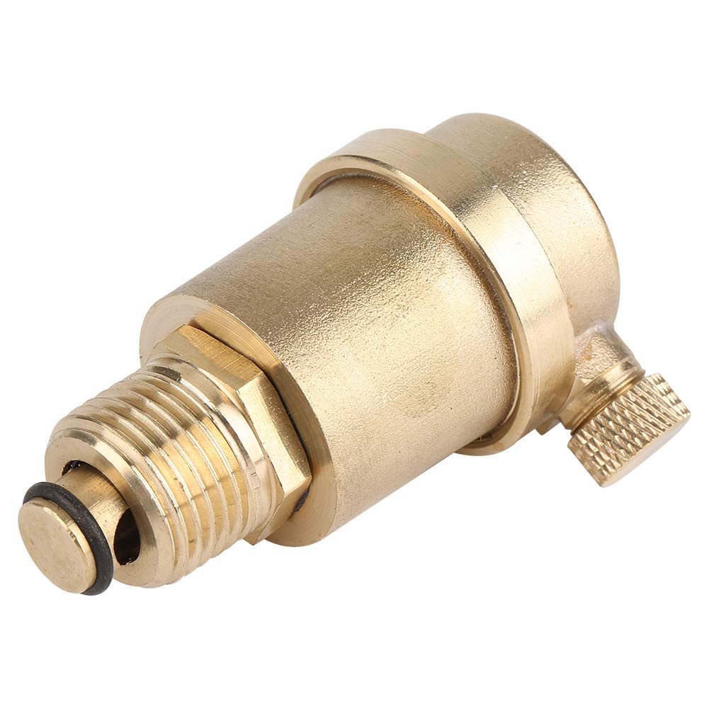G1/2 Brass Automatic Air Vent Valve for Solar Water Heater Pressure Relief Valve DN15