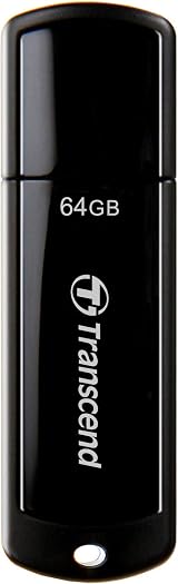 Transcend 64GB JetFlash 700 USB 3.1 Gen 1 Flash Drive Stick Black