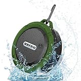 Vafru Military version IP65 Super Shockproof Waterproof Sport Hi-Fi Bass Wireless Portable Bluetooth Speaker Stereo - Military Green