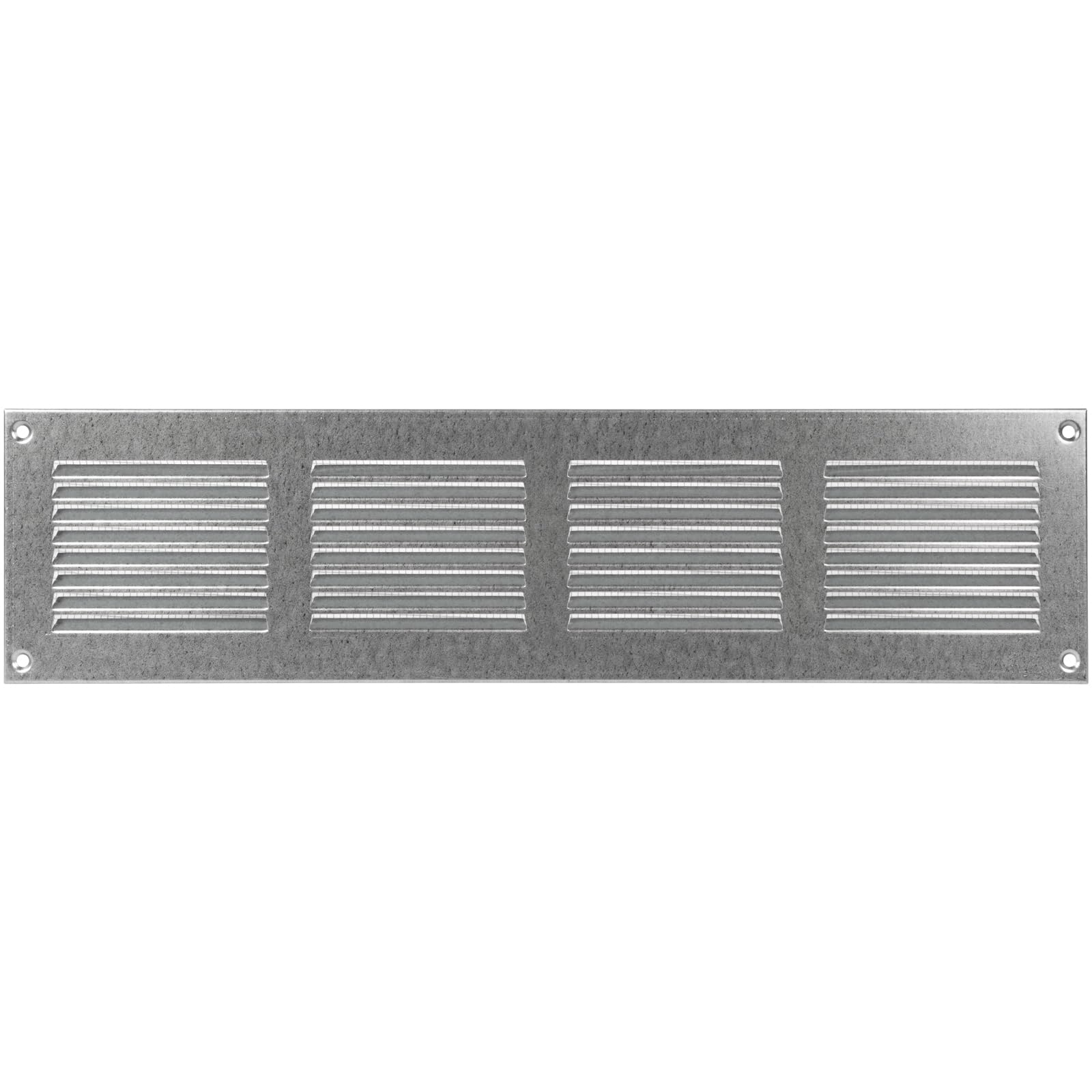 Photo 1 of Repa Market Galvanized Air Vent Cover 16" x 4" Inch (Outer Dimensions) - Steel Return Air Grilles - for Ceiling and Sidewall - HVAC - with Protection Screen (15.74'' x 3.93'' Inch)