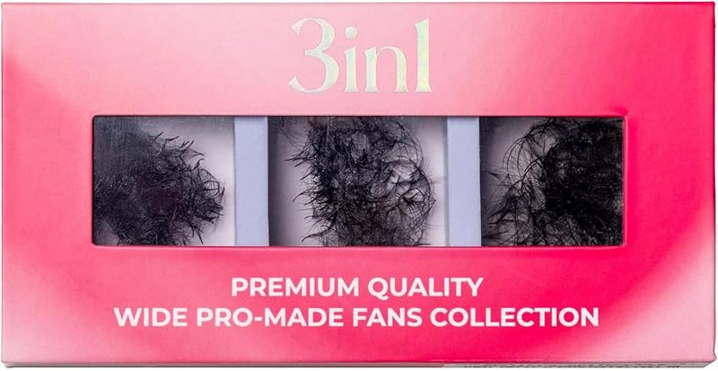 LLBA Promade Mix 750 Fans Volume Eyelash Extensions C CC D Curl 0.03-0.1mm