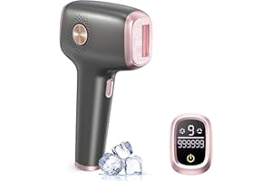 INNZA Laser Hair Removal with Ice Cooling Care Function for Women Permanent,999,999 Flashes Painless IPL Hair Remover, Hair Removal Device for Armpits Legs Arms Bikini Line