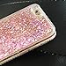 CRAZY PANDA Case Compatible for iPhone 6 6S Case, 3D Creative Luxury Bling Glitter Sparkle Case Infused with Glitter and Stars Moving Quicksand (no Liquid Design) - Pink Diamonds
