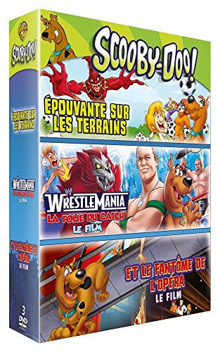 Scooby-doo! : Le fantôme de l'opéra + La folie du catch + Épouvante sur les terrains - Pack