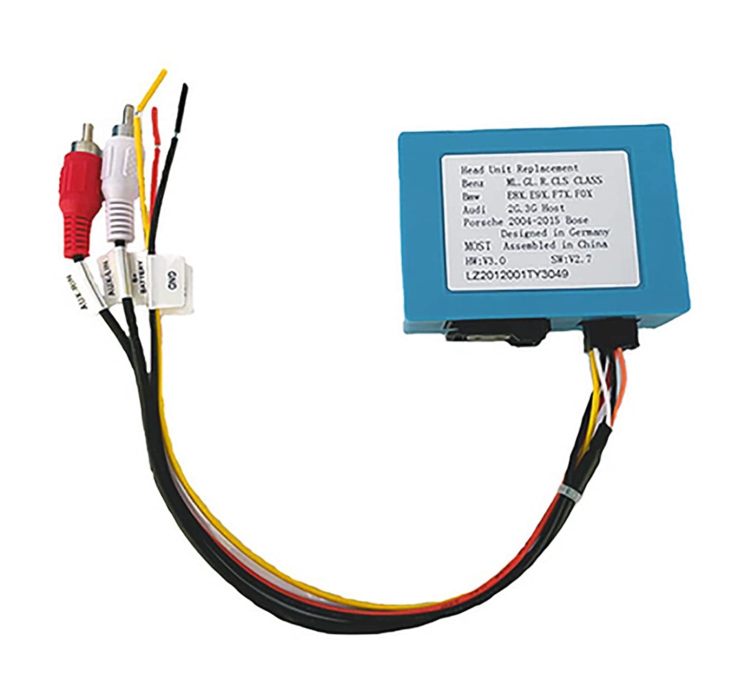 Photo 1 of Fiber Optic Decoder for Mercedes Benz ML/GL/R/CLS/SLK Class and Compatible for Porsche Cayenne
