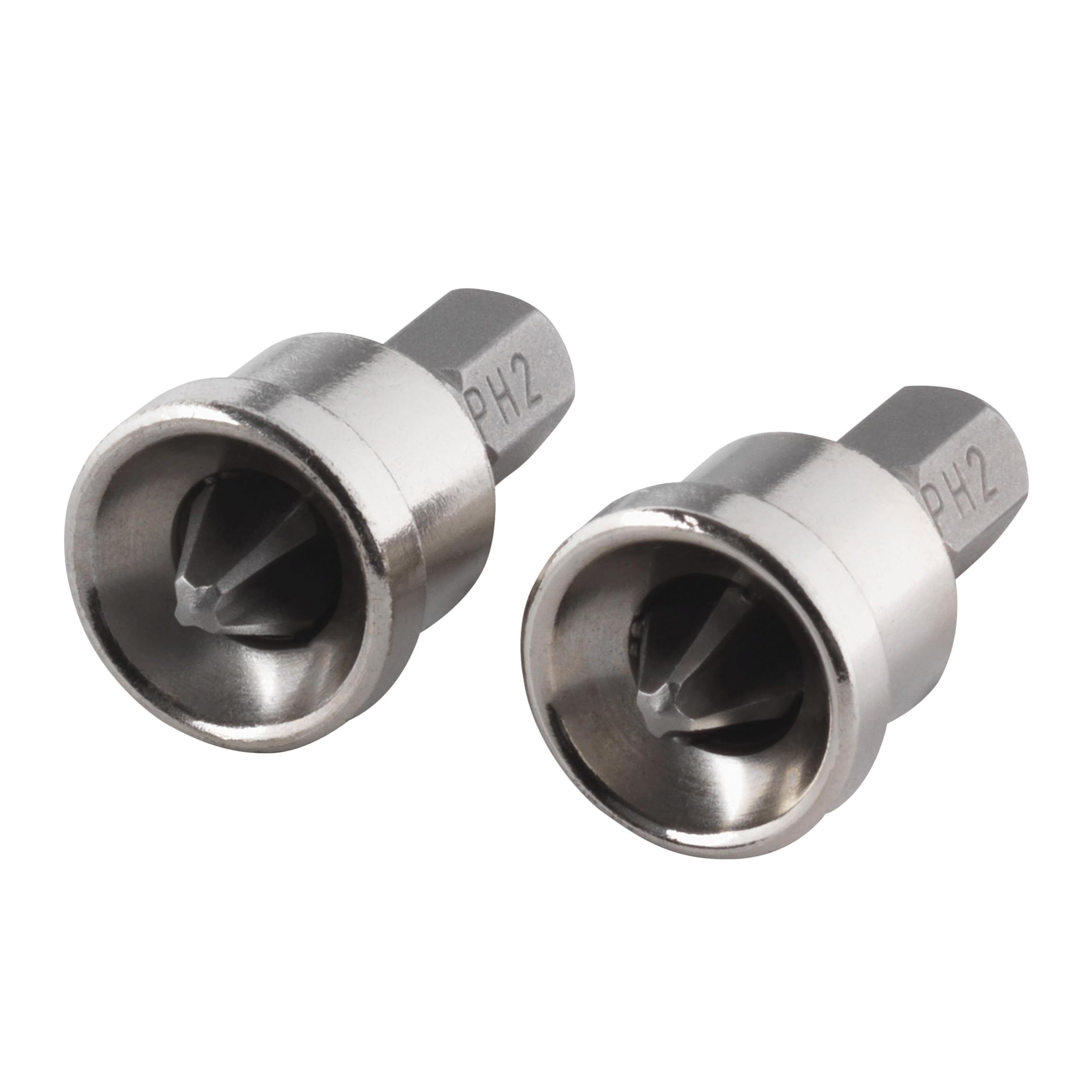 wolfcraft Plasterboard Bits With Depth Stop, Crosshead (PH 2) I 1342000 I 2 Solid bits for interior work