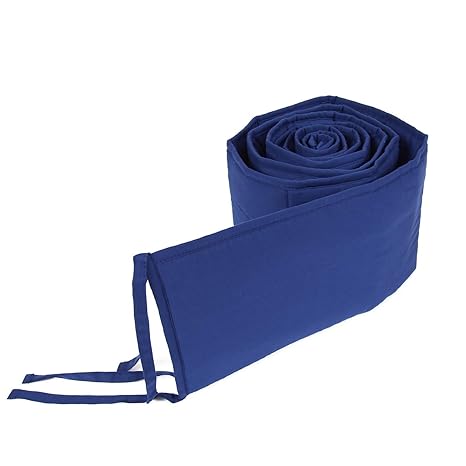 navy blue bumper pads