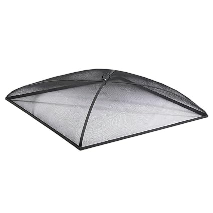 Sunnydaze 24-Inch Square Fire Pit Spark Screen