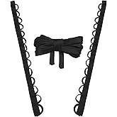 GeryVtee Adjustable Fit Satin Corset Back Kit Women's Wedding Dress Corset Kit Loops Fit Lace up for Prom Form Dress