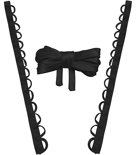Amazon.com: 5 Yards Women Lace up Dress Cord White Corset Ribbon Wedding  Gown Tie Back Corset Lacing Cord String Replacement Lingerie Straps for  Sewing Garment Accessories