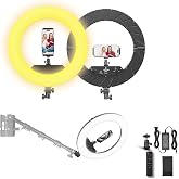 18 inch Ring Light Kit,55W, with 416 LEDs,NO Stand (18 inch)