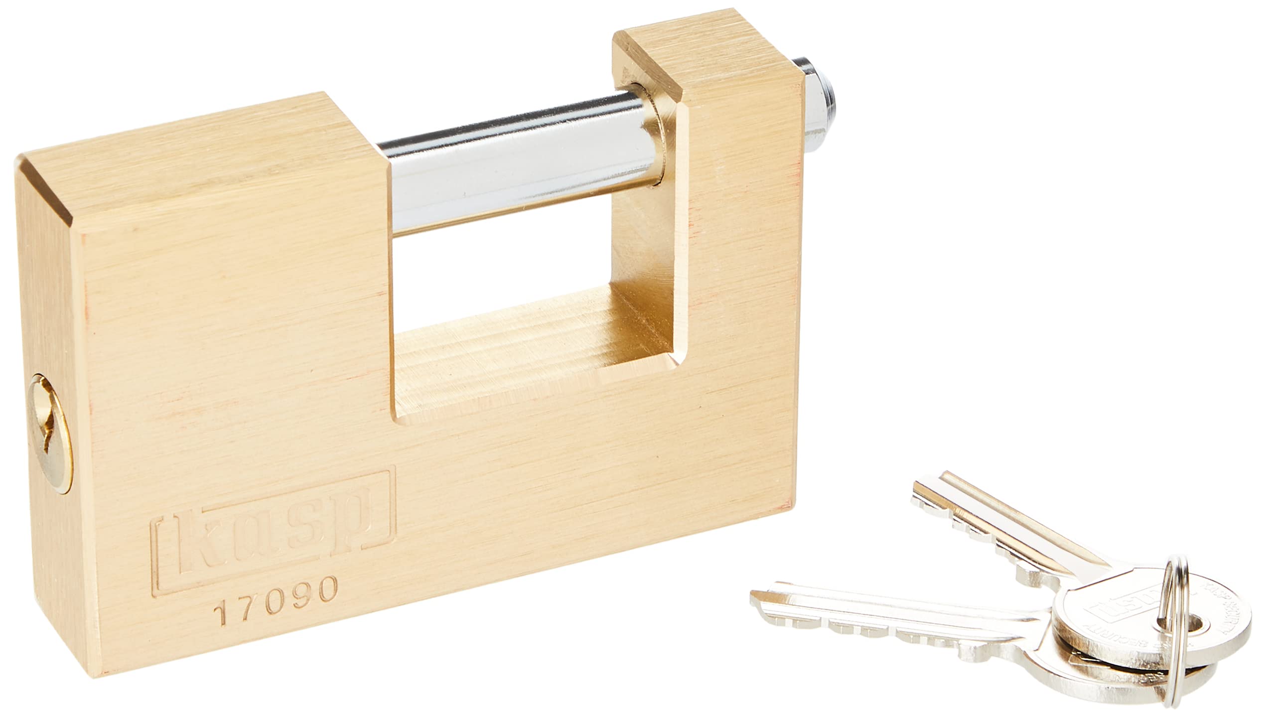 Kasp 170 Brass Shutter Lock - 90 Millimeters