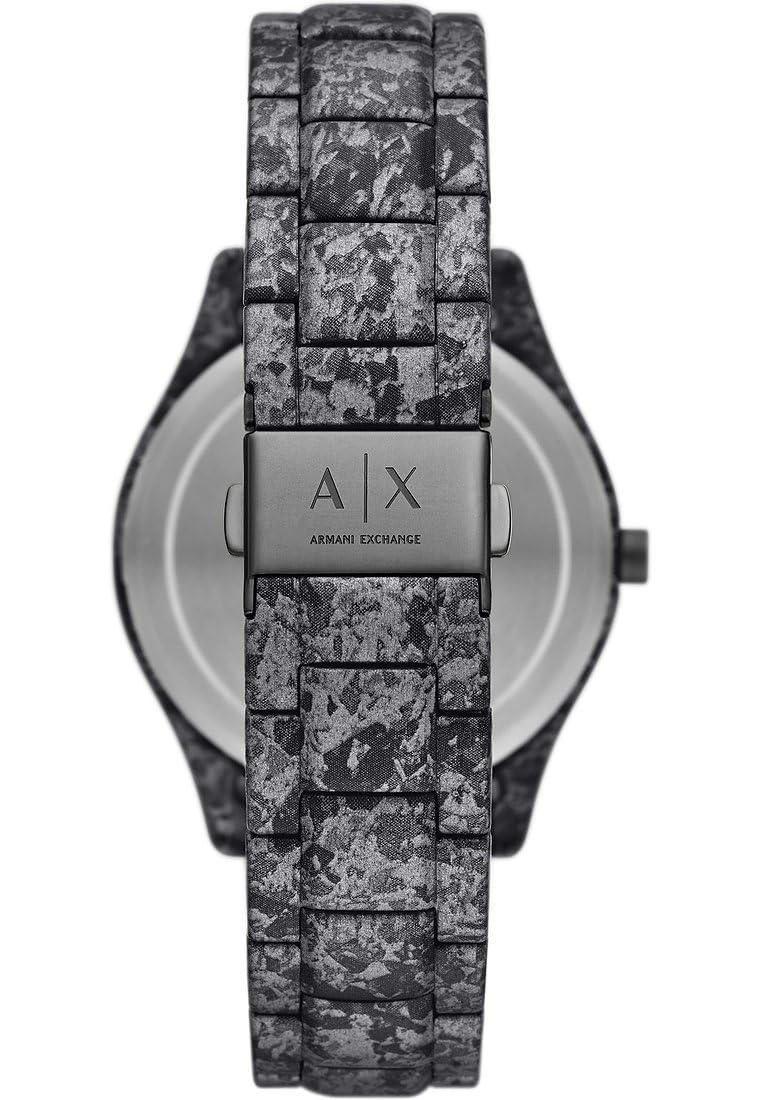 Armani Exchange Watch for Men, Automatic Movement and 46mm Case Size with Stainless Steel, Leather or Silicone Strap 2