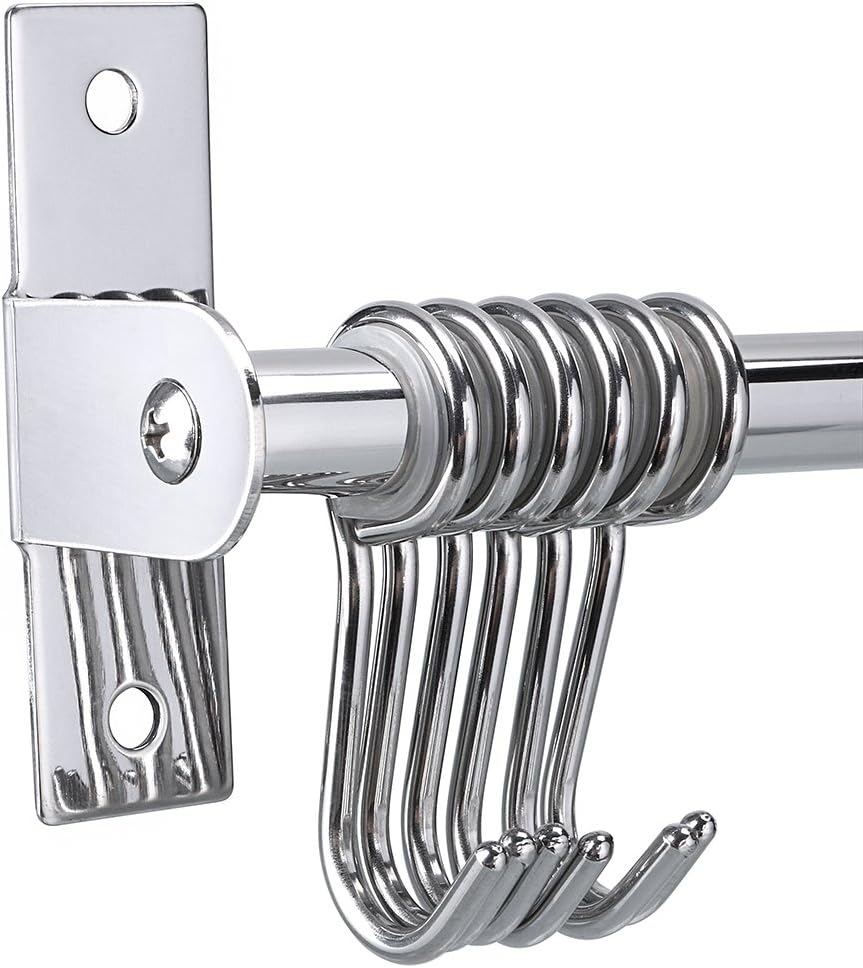 Amazon Sumnacon キッチンツールフック ウォールハンガー 壁マウント ステンレス キッチン収納 6連フック付き 40cm S キッチンツールフック オンライン通販 Amazon Sumnacon キッチンツールフック ウォールハンガー 壁マウント ステンレス キッチン収納 6連フック付き 40cm S キッチンツールフック オンライン通販