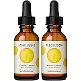Mad Hippie Vitamin C Serum for Face – Hyaluronic Acid, Ferulic Acid & Vitamin E, Anti-Aging, Glow Up Essentials, Cruelty-Free Skin Care, 1.02 Oz (Pack of 2)