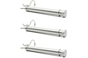 RXL RUGGEDXL TS35010 Stainless Steel Replacement Hitch Pins & Clips for B&W 2" & 2.5" Tow and Stow - RuggedXL