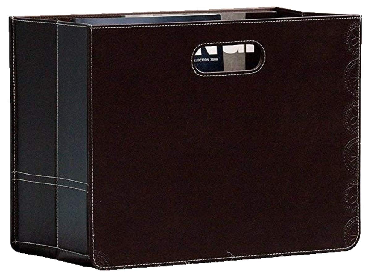 Casablanca Newspaper Basket Brown, ca. 30 x 40 x 19 cm (31687)