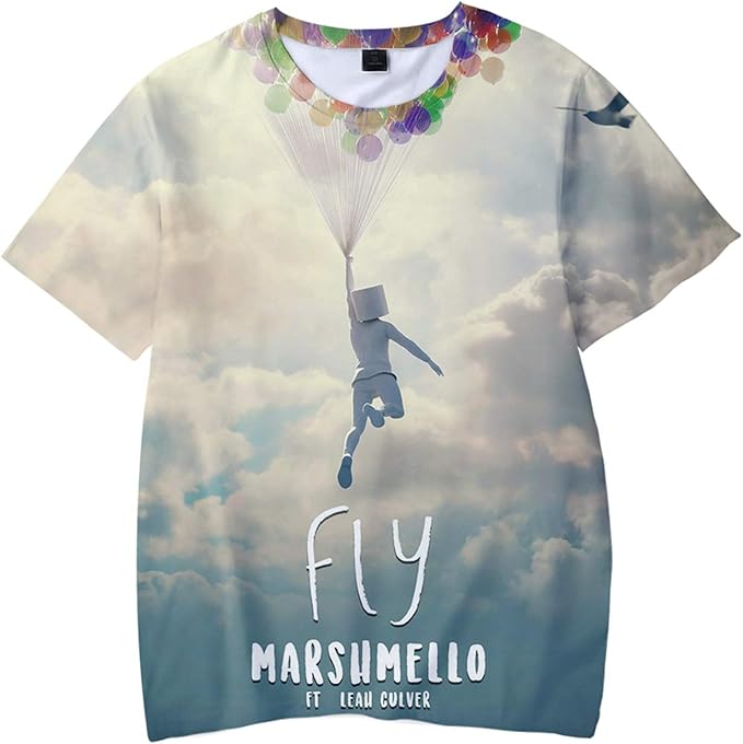 Camiseta para Niños 3D Impresión Gráfica Marshmello DJ Cool Hip Hop Manga Corta(XXXXL): Amazon.es: Ropa y accesorios