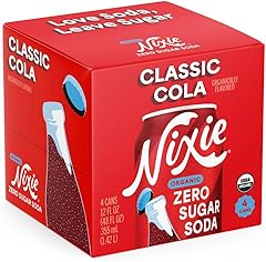 Nixie, Soda Zero Sugar Classic Cola 12 Ounce Organic, 12 Fl Oz, 4 Pack