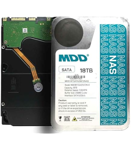Amazon.com: MDD 18TB 7200 RPM 256MB Cache SATA 6.0Gb/s 3.5-inch