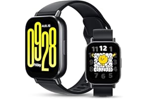 Xiaomi Redmi 5 Active Smart Watch, Step Counter Watch for Women Men with 2" LCD Large Display, 140 Sports Modes, 5ATM Waterproof (Active-Midnight Black)