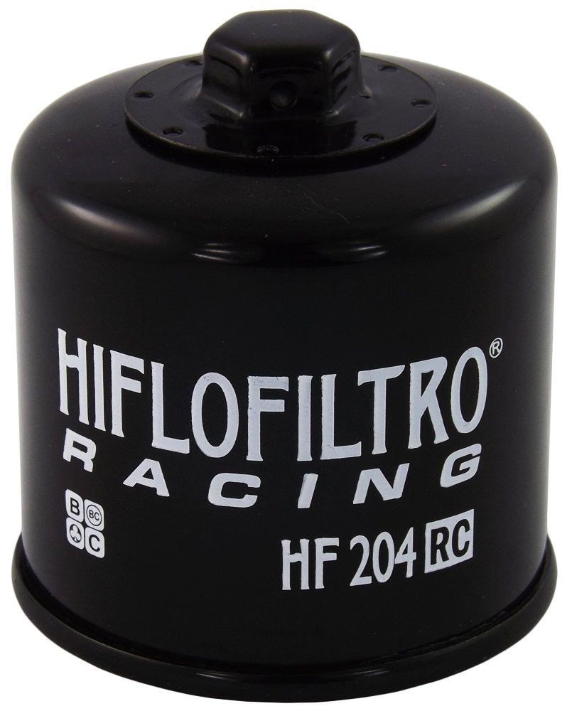 Hiflofiltro HF204RC Oil Filter, Black
