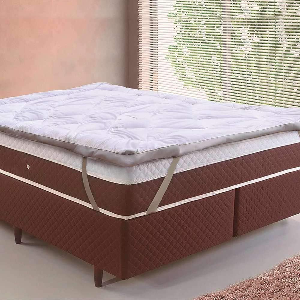 Pillow top Toque de Plumas casal, da Tessi