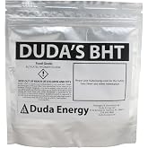 Duda Energy Butylated Hydroxytoluene (BHT) 99+% Purity Granular White Crystals, 8OZ, 1 Pack
