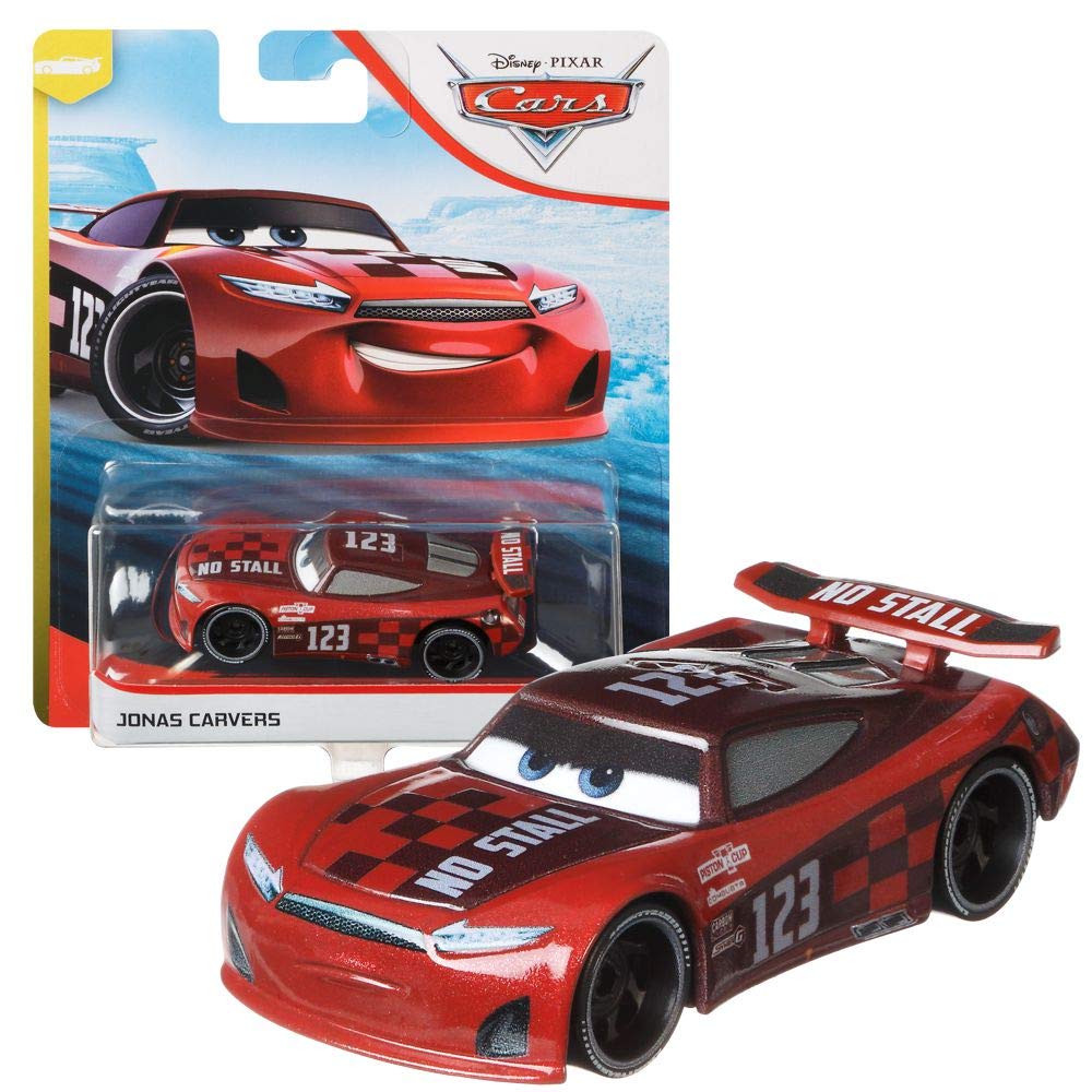 Disney Selection of Vehicles | Models 2020 Cars 3 | Cast 1:55 | Mattel, Cars 2017:Jonas Carvers