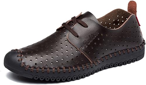 Amazon エル エス 夏メンズ ビジネスシューズ メンズサンダル 爽やかサマーシューズ ローファー デイリー ビジネス トラベル 通気 軽量 L S エル エス ビジネスシューズ