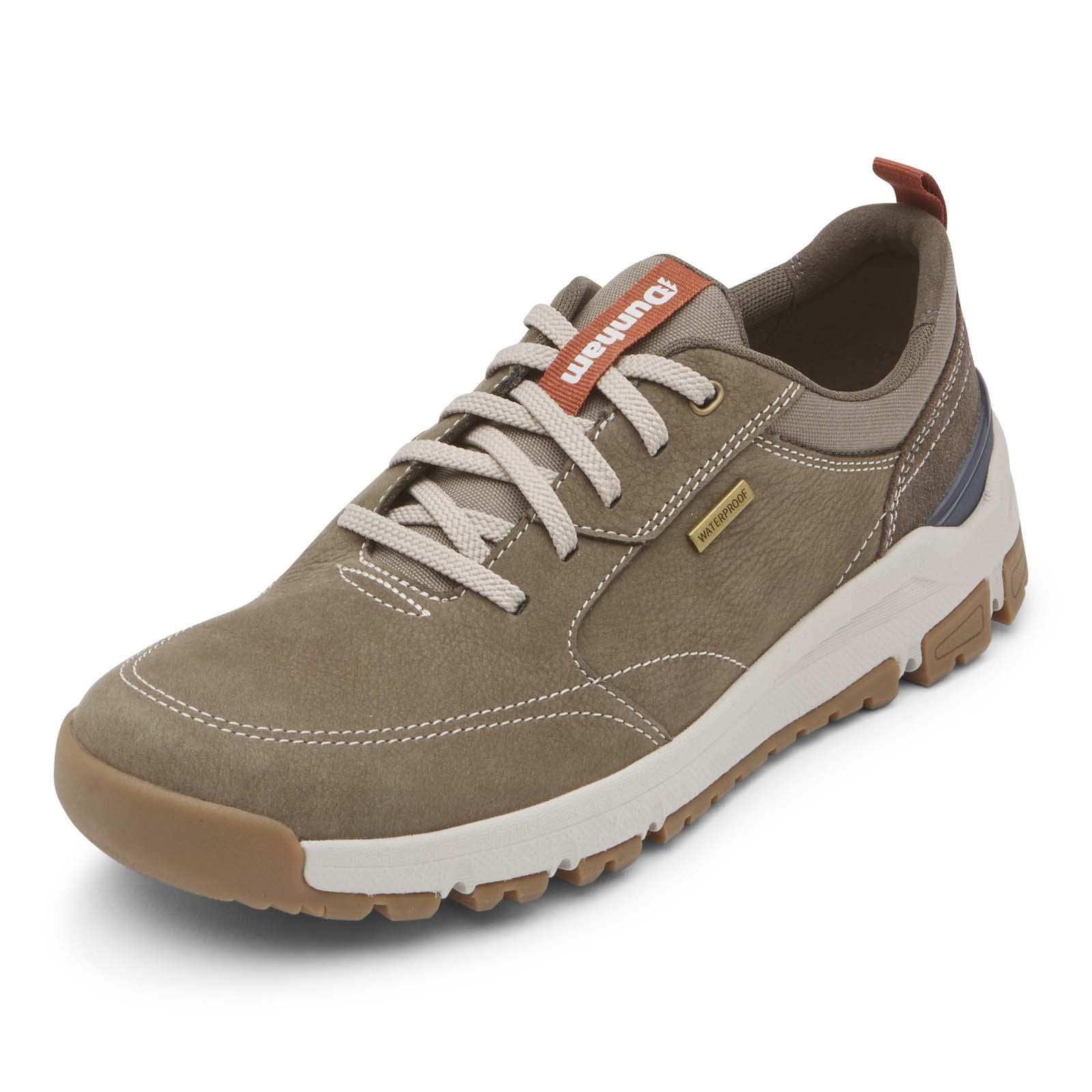 Dunham Men’s Glastonbury UBal II Sneaker, Breen Nubuck/Suede, 9.5