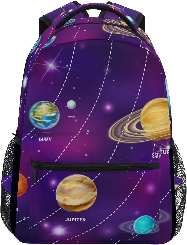 School Backpacks Bright of Solar System Student Backpack Big