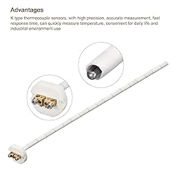 MECCANIXITY 18" K Type Ceramic Kiln Furnace Probe