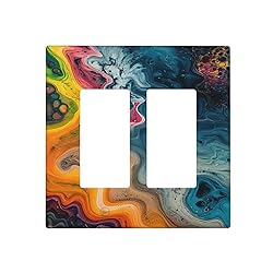 Thsanju Decorative Outlet Covers Colorful Artistic