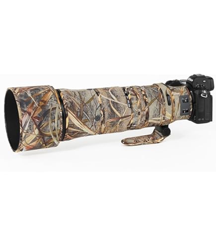 Housse Camouflage Pour Objectif Sony FE 300mm F2.8 GM - Protection Complète Anti-poussière Et Eau