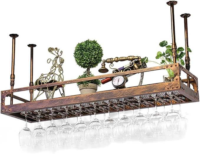 CDBL Weinregale Eisen Retro Industriellen Stil Bar Restaurant Hängen