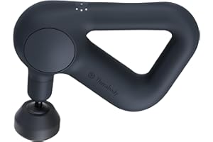 TheraGun Therabody Relief - Quiet Deep Tissue Therapy Massage Gun - Bluetooth Enabled, Electric Percussion Massage Gun & Personal Massager for Pain in The Neck, Back, Leg, Shoulder and Foot (Black)