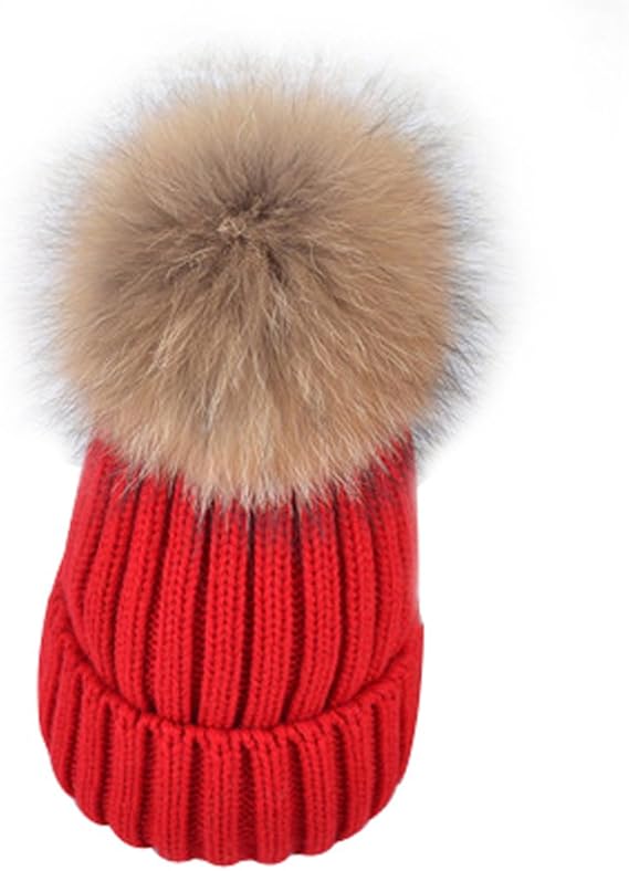 pompon vrai fourrure