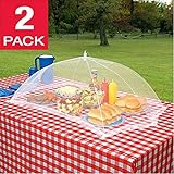 Prextex set of 2 giant food tents will keep food bug free