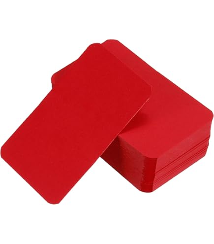 Card Printer MECCANIXITY 40pcs Blank PVC Cards Color, CR80 30Mil