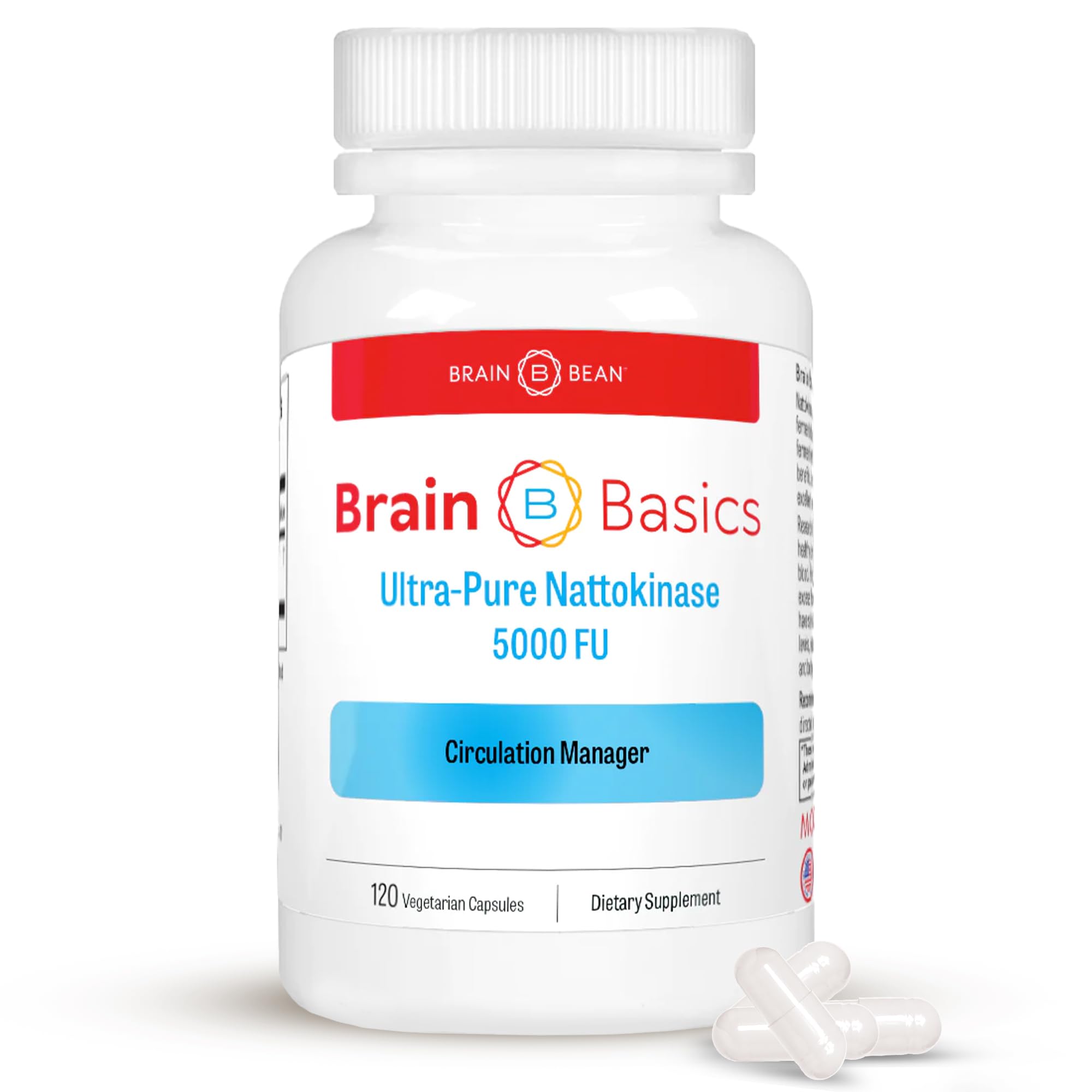 Brain Basics - Ultra-Pure Nattokinase 5,000 FU