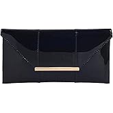 JNB Faux Patent Leather Envelope Candy Clutch