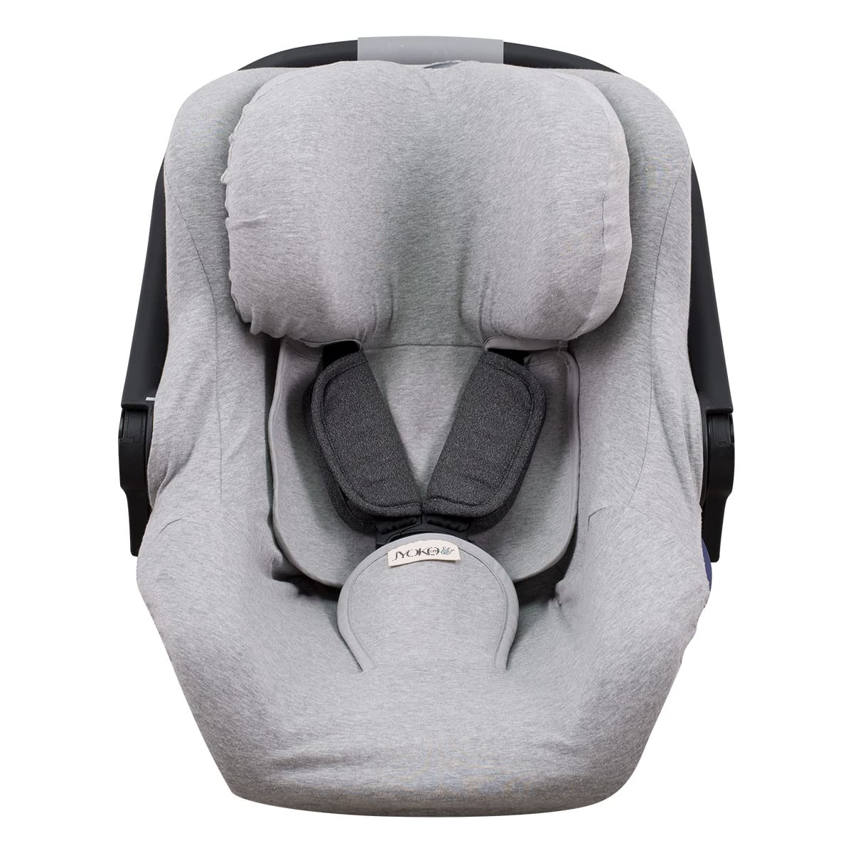 JYOKO Kids Baby car seat Cover Liner Made Cotton for Group 0 Compatible with Concord Neo (Grey Stone)