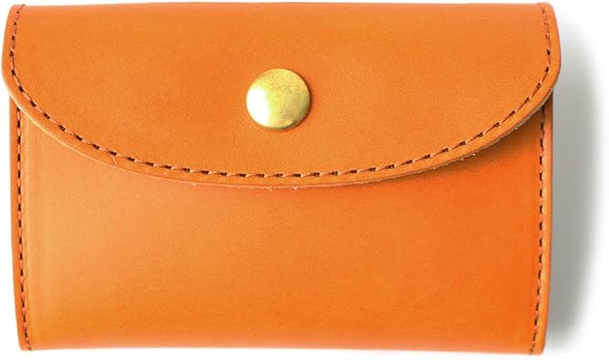 Amazon 二つ折り財布 栃木レザー コインケース メンズ コインキャッチャー 財布 小銭入れ 革 キャメル03 並行輸入品 財布