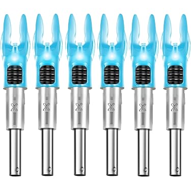 Encoches Lumineuses LED Pour Flèches – Lot De 12, Couleurs Aléatoires, Visibilité Nocturne Et Durabilité