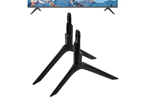 QZANYEE LIFE Tv Legs Replacement for Samsung,TV Stand Legs for UN50TU7000 UN55TU7000 UN58TU7000 Models - Screwless Easy Install​
