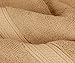 Premium 700 GSM 8 Piece Towel Set; 2 Bath Towels, 2 Hand Towels and 4 Washcloths - Cotton - Machine Washable, Hotel Quality, Super Soft and Highly Absorbent by Utopia Towels (beige)