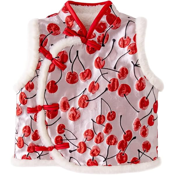 Hooyi Baby Boy Dragon Tang Coat - Long Sleeve Chinese Cheongsam Costume, Festival Outfit (Red, Size 6)
