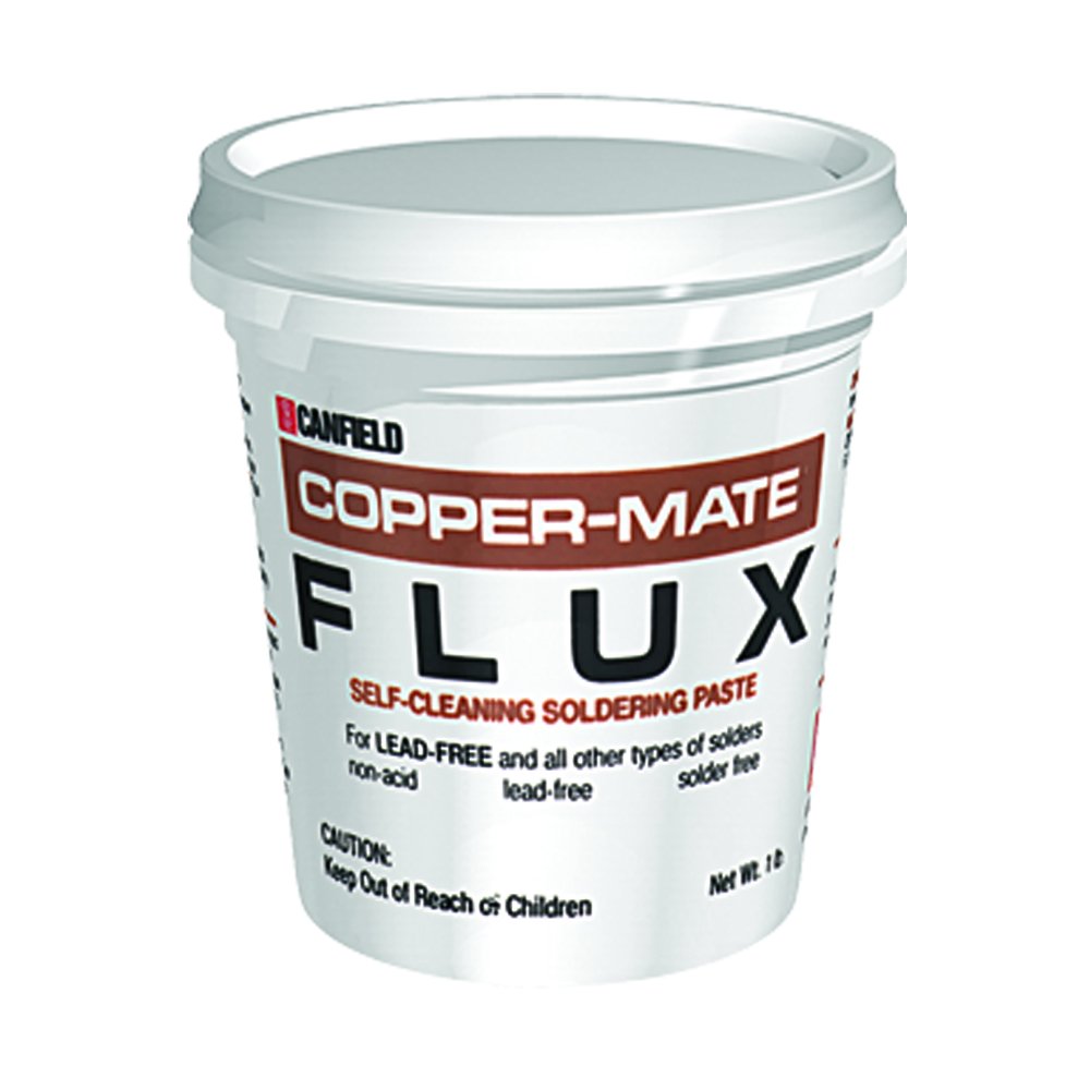 Coppermate CM4 Copper Mate Flux, White, 4 oz