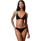 Calvin Klein Womens Form to Body Lightly Lined Triangle Bralette